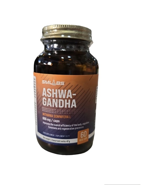 Smlabs Ashwagandha 60 Veg caps